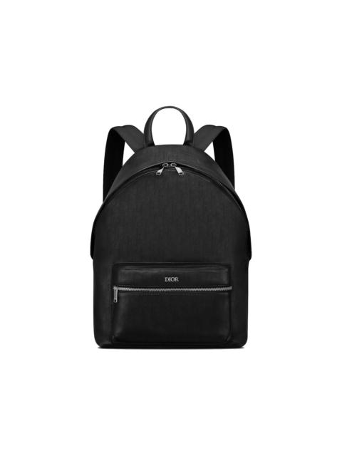 Dior Dior Rider Backpack Oblique Galaxy Black