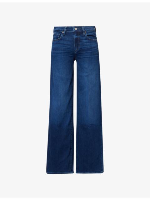 PAIGE Tatum 32-inch Slim Wide-Leg Stretch-Denim Jeans