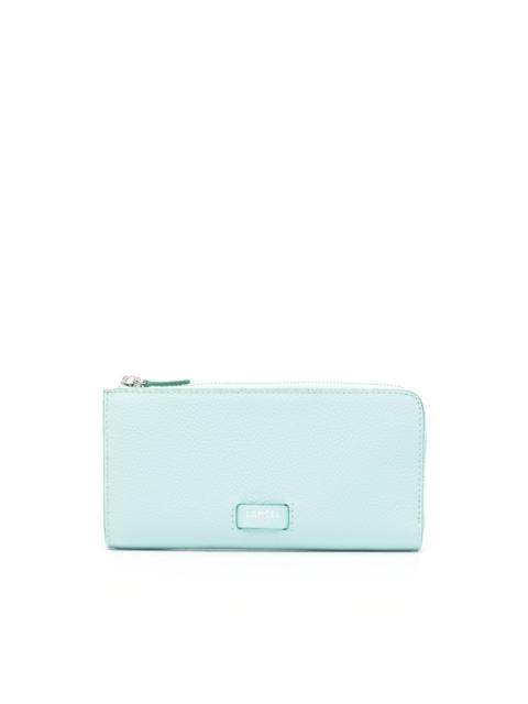 LANCEL zip-up wallet
