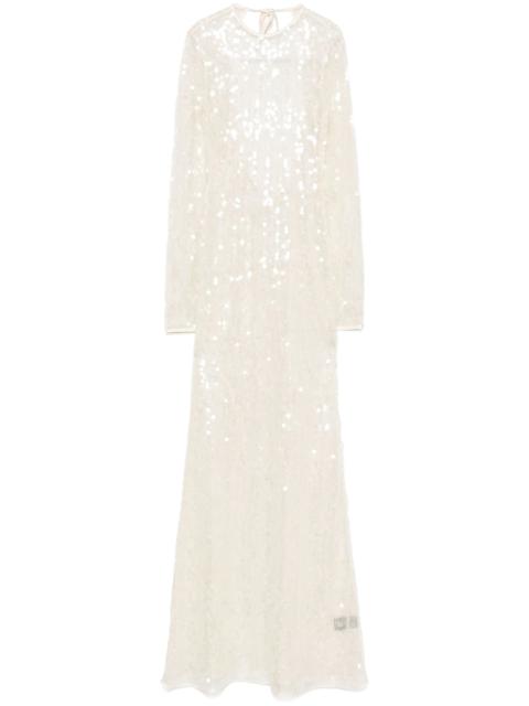 David Koma Sequinned Gown