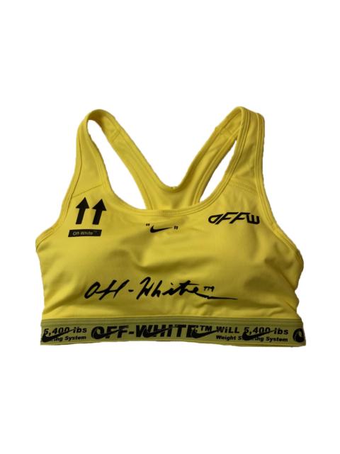 Off-White OFF-WHITE Nike Sports Bra Yellow