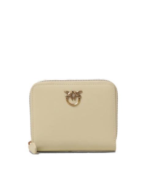 PINKO Love Birds zip wallet