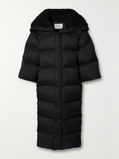 BALENCIAGA CB oversized quilted padded shell coat
