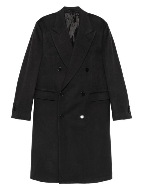 LARDINI double-breasted cashmere coat