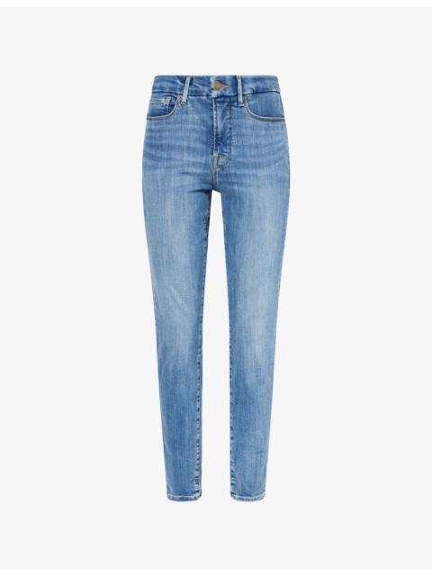GOOD AMERICAN Good Legs Skinny Stretch-Denim Jeans