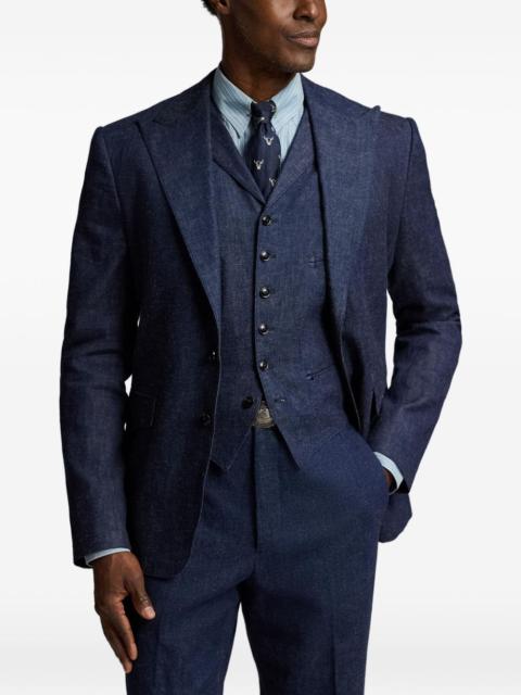 RRL by Ralph Lauren long-sleeve buttoned blazer