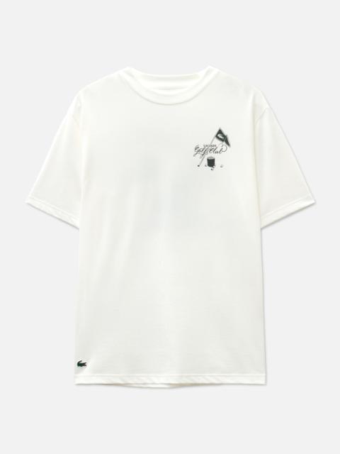 LACOSTE ULTRA DRY PRINTED GOLF T-SHIRT