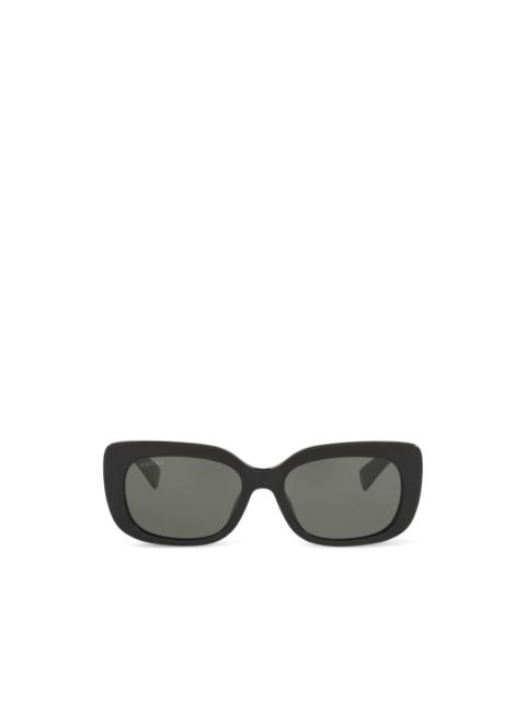GUCCI Interlocking G rectangle-frame sunglasses