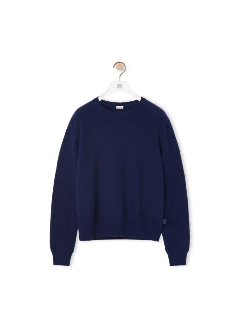 Loewe Pique knit sweater in wool and cashmere