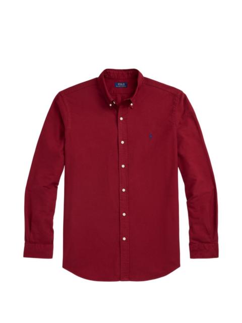 Polo Ralph Lauren logo-embroidered button-down shirt