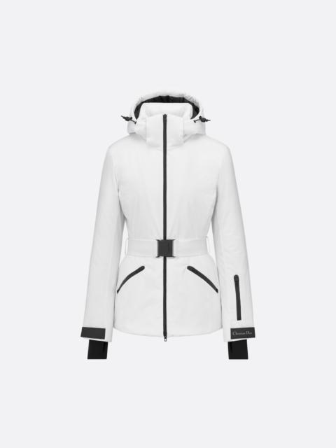 DiorAlps Belted Puffer Jacket with Hood