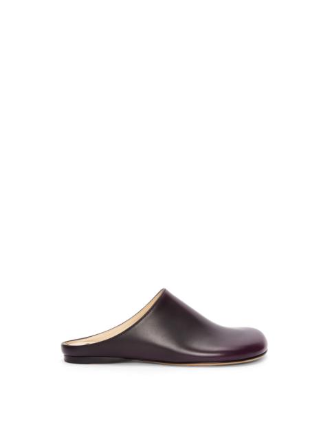 Loewe Flat mule in bi-colour brushed-off calfskin