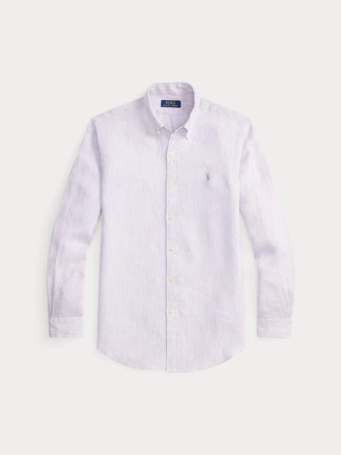 Polo Ralph Lauren Classic Fit Striped Linen Shirt