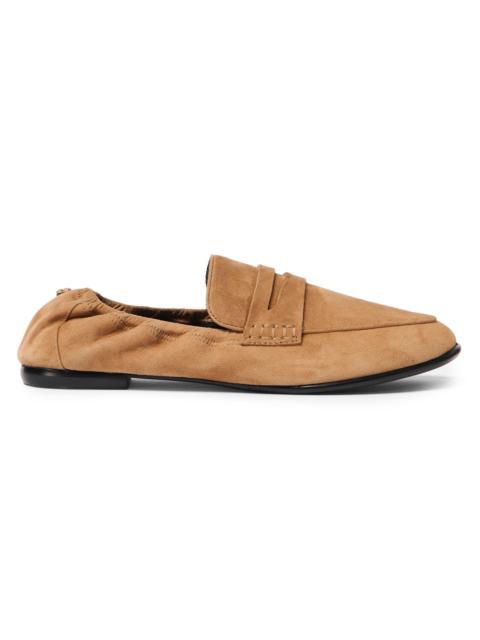 SIMKHAI Women's Danna Suede Loafers - Light Camel