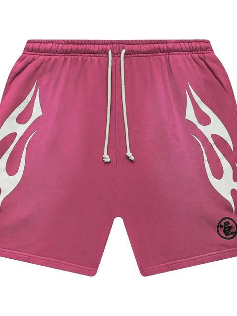 HELLSTAR Flame Shorts "Pink/White" HSR365