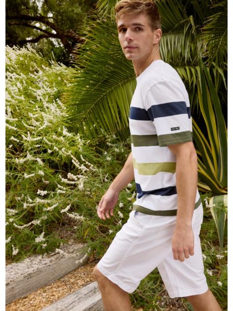 SAINT JAMES PHILEAS Striped Cotton T-Shirt