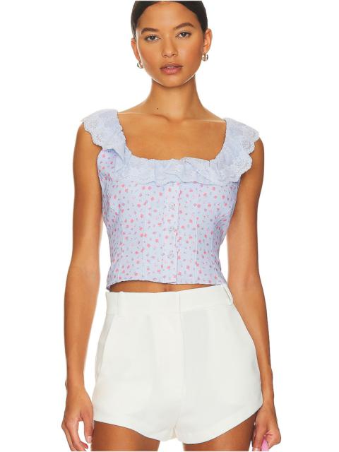 GUIZIO Paloma Lace Top