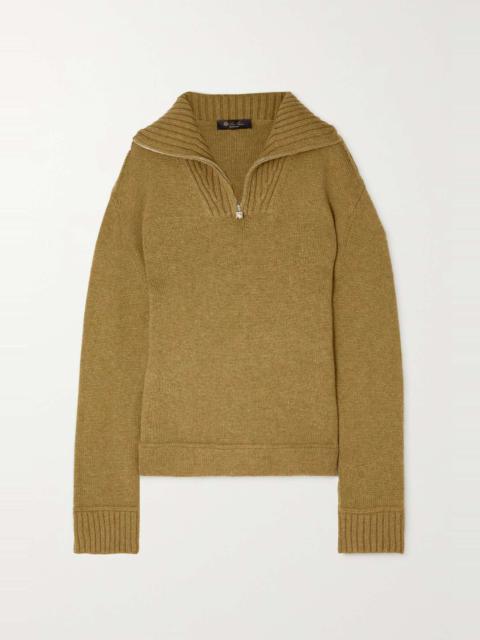 Mélange cashmere sweater