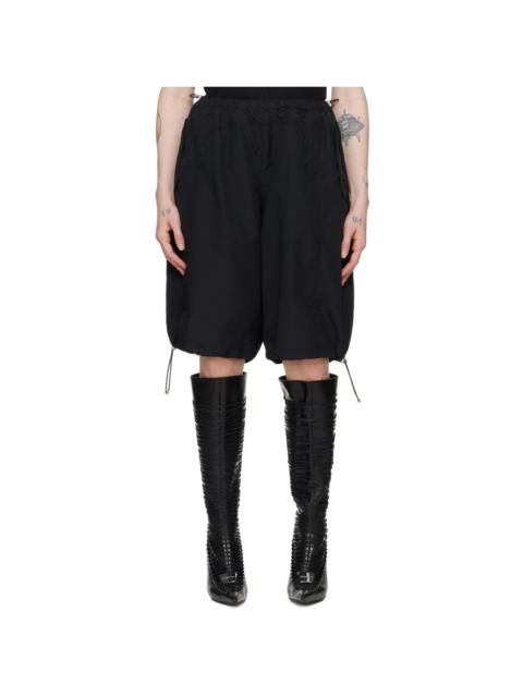 MISBHV Black Drawstring Shorts