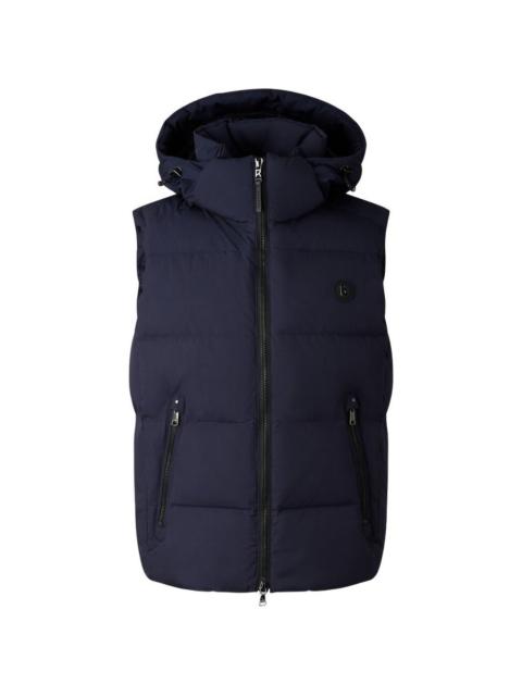 BOGNER detachable hooded puffer gilet