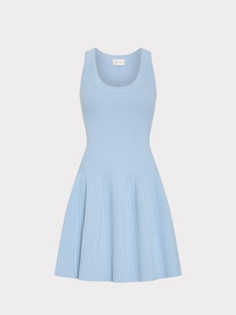 MILLY Marea Knit Mini Dress