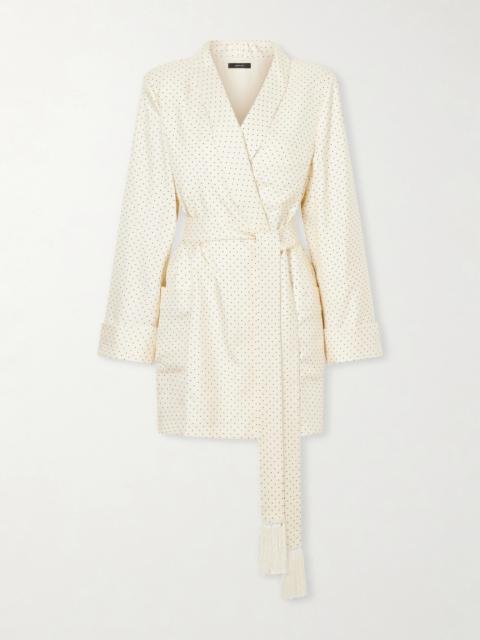 TOM FORD Polka-dot Silk Robe