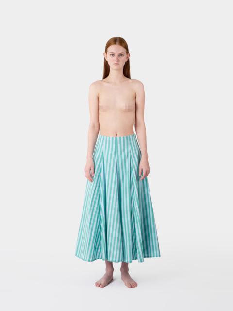 TULIPANO SKIRT / mint green & cloud azure