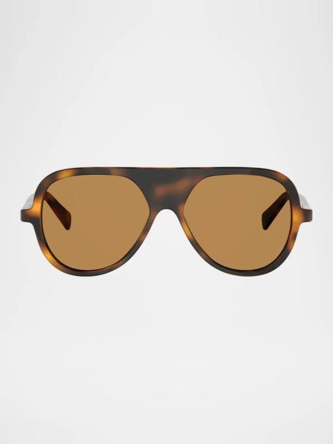 CELINE Men's 55MM Pilot Sunglasses