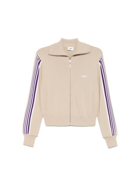 AUTRY logo-embroidered sweatshirt