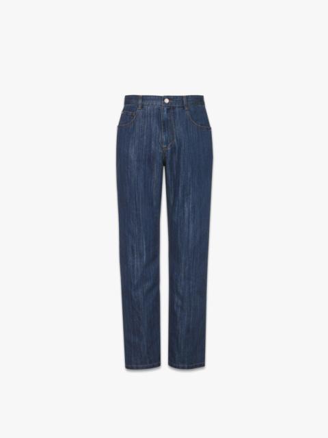 MCM Pants in Denim Lurex