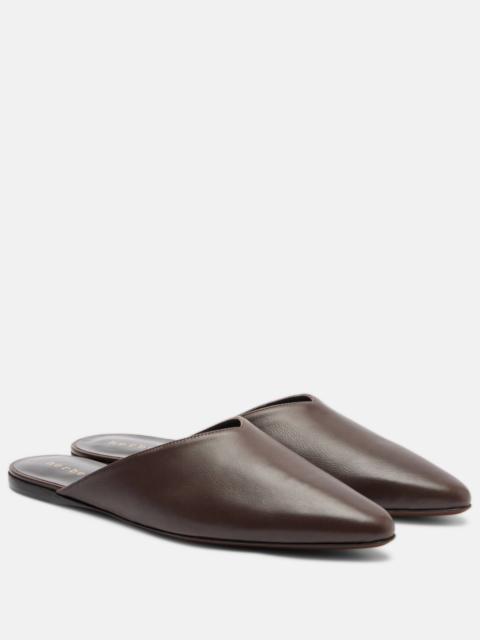 herbert levine Homebody leather mules
