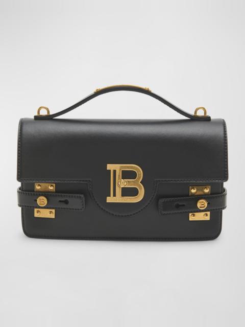 Balmain BBuzz 24 Shoulder Bag in Smooth Leather