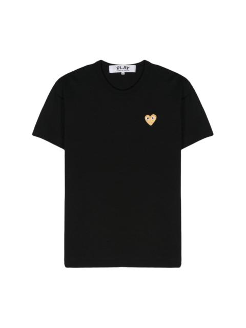 Comme des Garçons PLAY heart-patch cotton T-shirt