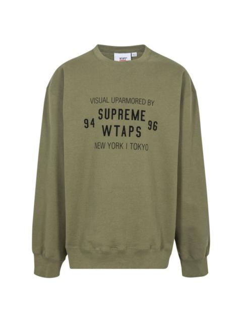 x WTAPS crew-neck sweatshirt