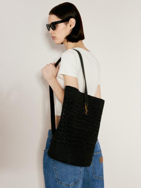 Raffia Bucket Bag