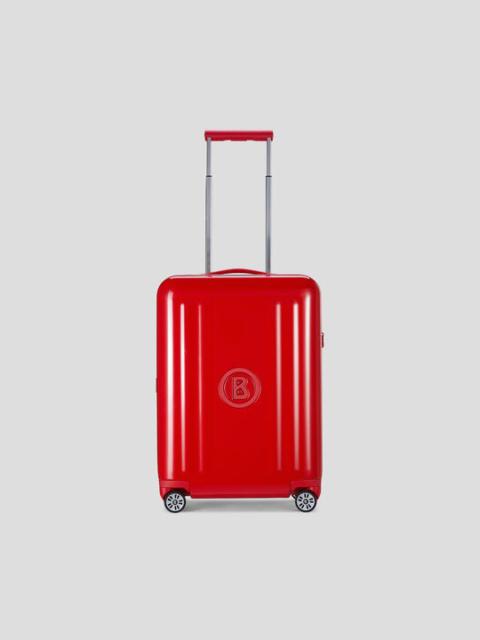 Piz Small Hard shell suitcase in Red