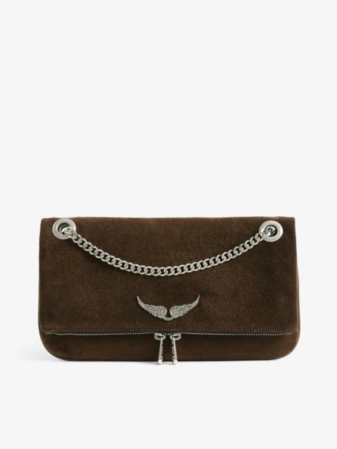 Zadig & Voltaire Rock II Suede Clutch