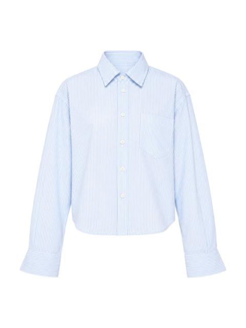 AMI Paris Cropped Classic Fit Shirt