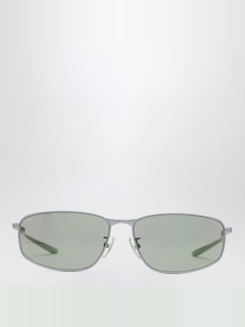 BALENCIAGA Rectangular Pink Metallic sunglasses