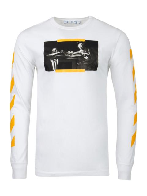 Off-White Caravaggio Painting Long-sleeve Tee White