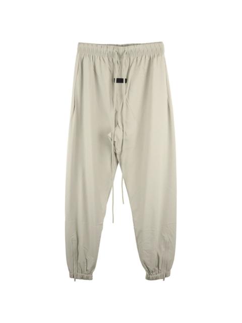 ESSENTIALS drawstring canvas track pants