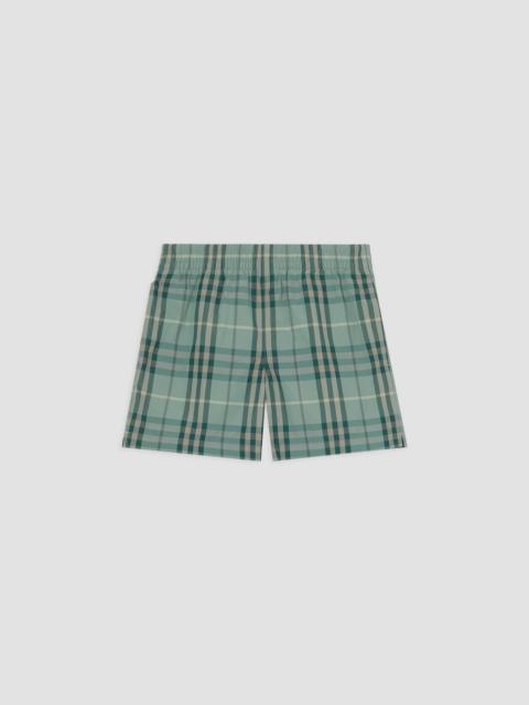 Burberry Boy's Little Boy's & Boy's Check Nylon Shorts - Gulf