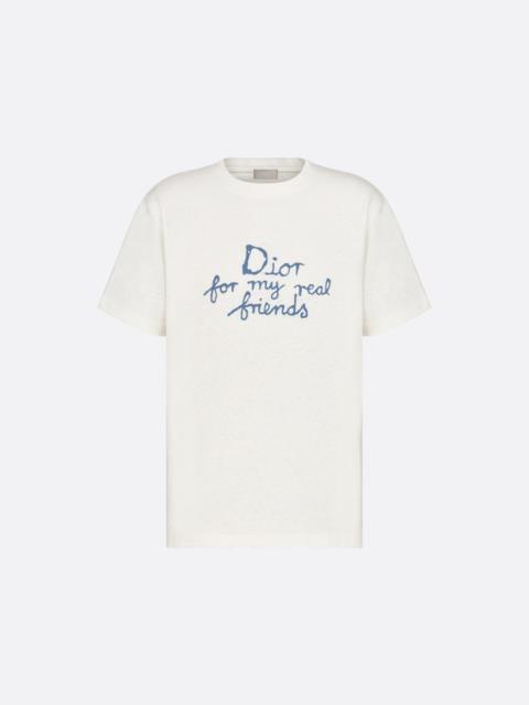 Dior DIOR AND HYLTON NEL T-Shirt, Relaxed Fit