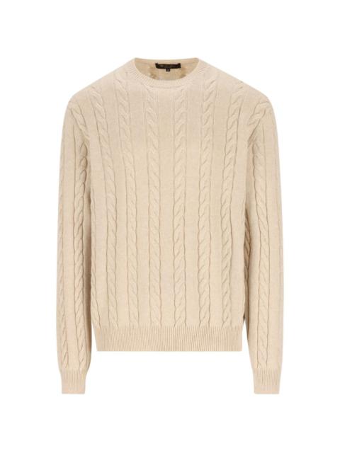 Loro Piana cable-knit sweater