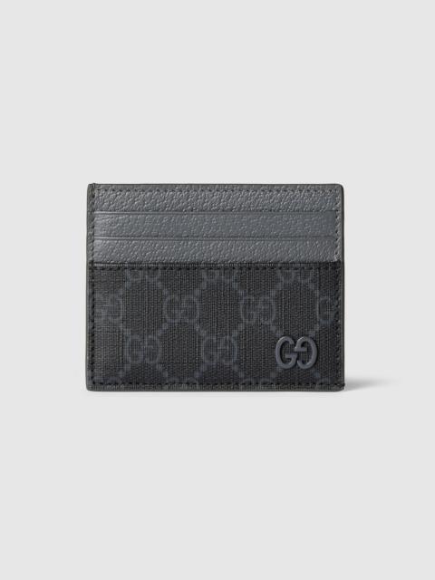 GUCCI GG card case with GG detail