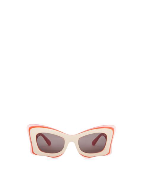 Loewe Multilayer Butterfly sunglasses in acetate