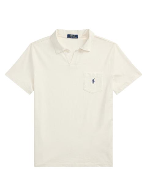 Polo Ralph Lauren Men's Logo Cotton-Linen Jersey Polo Shirt - Nevis