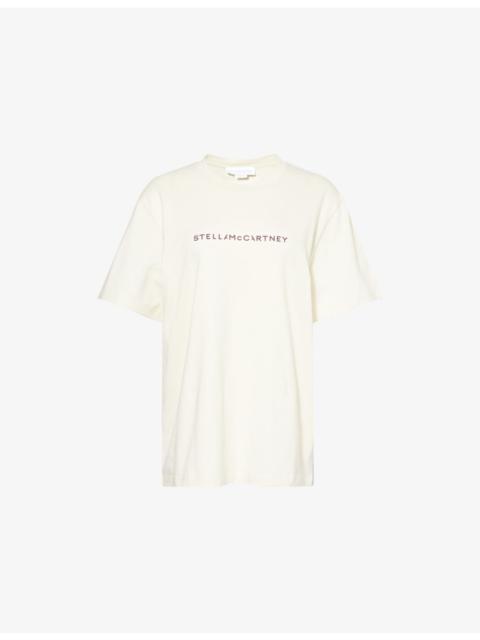 Iconic Logo-Print Cotton-Jersey T-Shirt