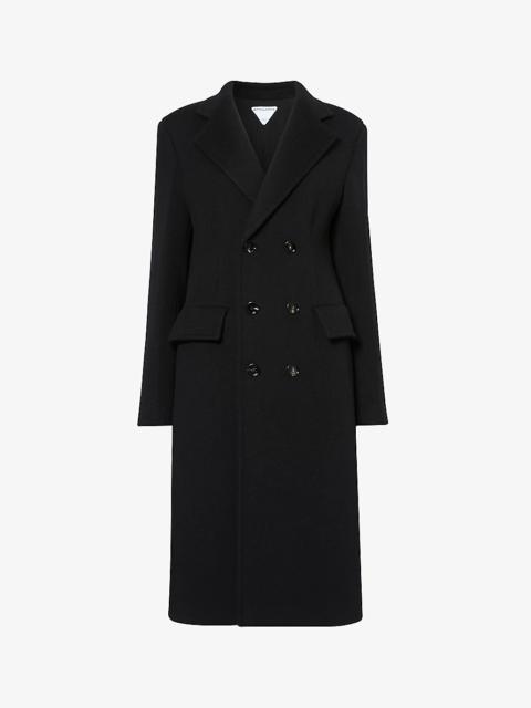 Bottega Veneta Double-breasted wool and cashmere-blend coat