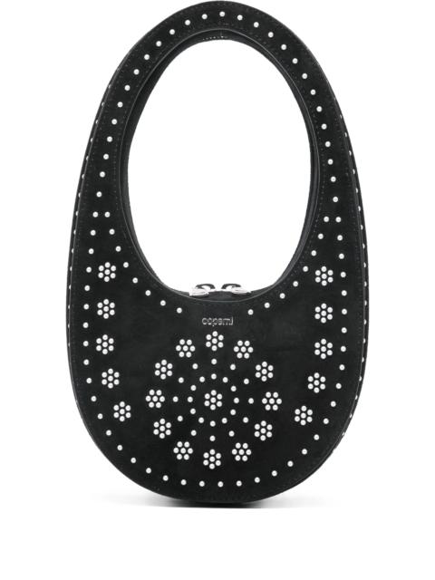 COPERNI Coperni Mini Swipe Floral-stud Tote Bag